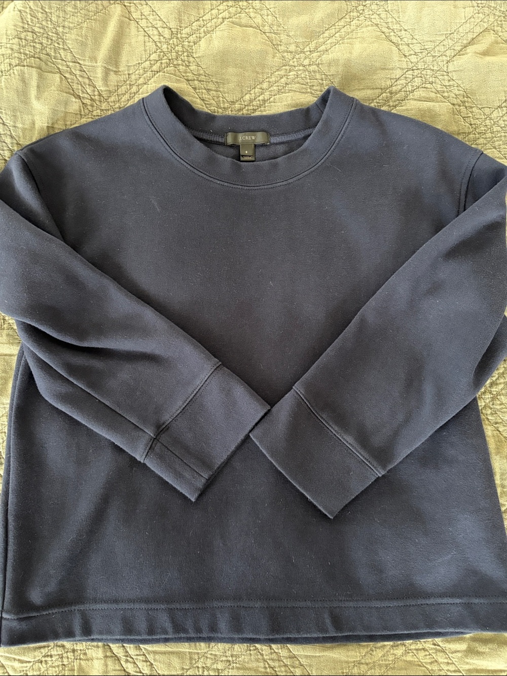 J. Crew Women’s Navy Crewneck Sweatshirt